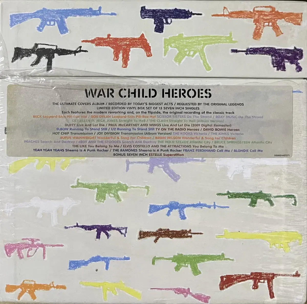 (7인치) War Child Heroes box lp